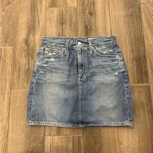 Expensive brand denim skirt